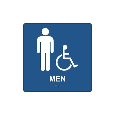 Accuform 8 in W x 8 in H, Acrylic PAD927BU